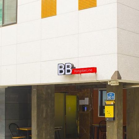 Bb Hongdae Line Hostel Szöul Kültér fotó